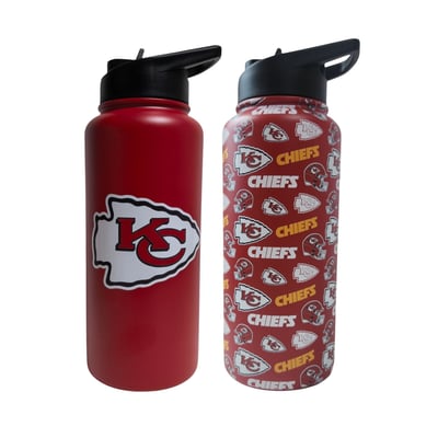 Kansas City Chiefs Pegasus Game Day Duo 41oz. Stainless Steel Water Bottle Set