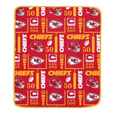 Kansas City Chiefs Pegasus Team Spirit 60" x 70" Ultra Soft Blanket