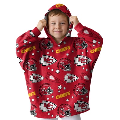 Kansas City Chiefs Pegasus Victory Pennant Ultra Soft Youth Fan Cape