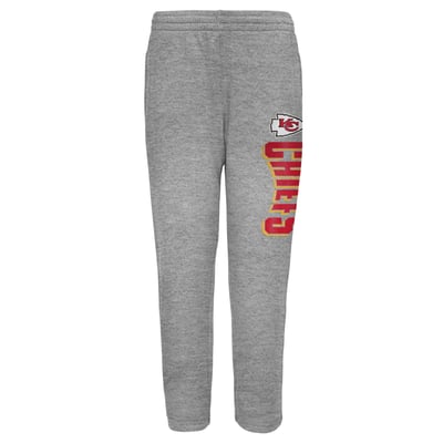 Kansas City Chiefs Outerstuff Preschool Jet Stream Jogger Pants - Gray