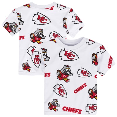 Kansas City Chiefs Outerstuff Toddler Mascot Play T-Shirt - White