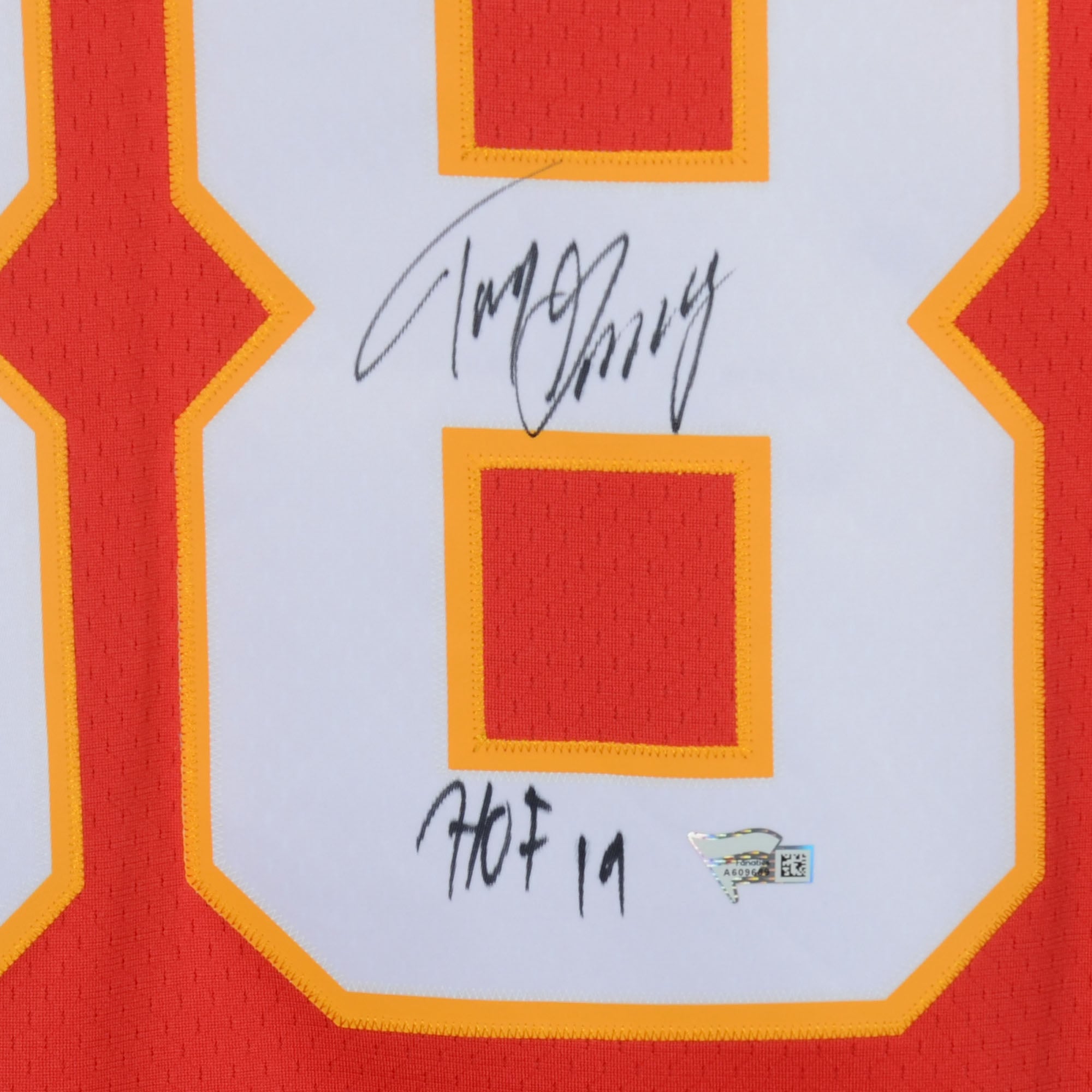 Tony Gonzalez Kansas City Chiefs Autographed Mitchell & Ness Red