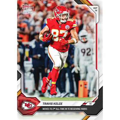 Travis Kelce - 2026 NFL Topps NOW® - Card 18 - LOOK FOR SHORT PRINTS