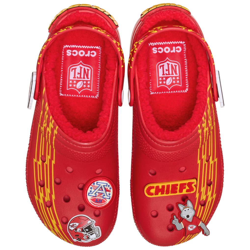 Unisex Crocs Kansas City Chiefs Classic Lined Clog display picture 3