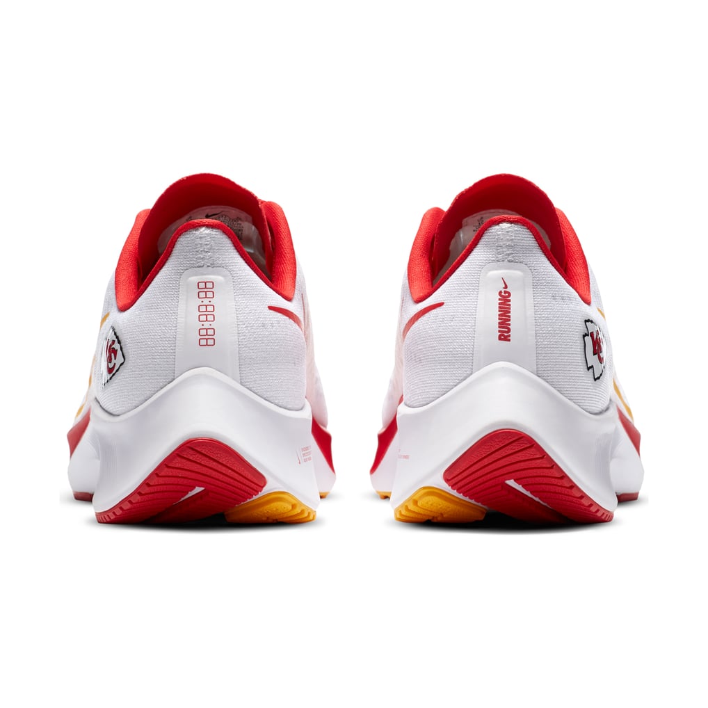 Unisex Nike White Kansas City Chiefs Zoom Pegasus 37 Running  display picture 1