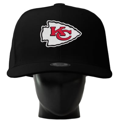  Kansas City Chiefs Noggin Boss Unisex Oversized Hat - Black