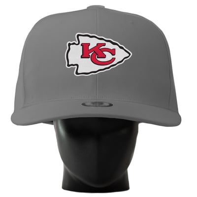  Kansas City Chiefs Noggin Boss Unisex Oversized Hat - Gray