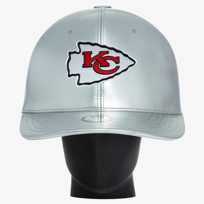 Kansas City Chiefs Noggin Boss Unisex Big Hat - Silver