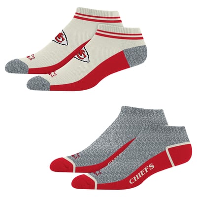  Kansas City Chiefs Starter Unisex Two-Pack Double Play Ankle Socks