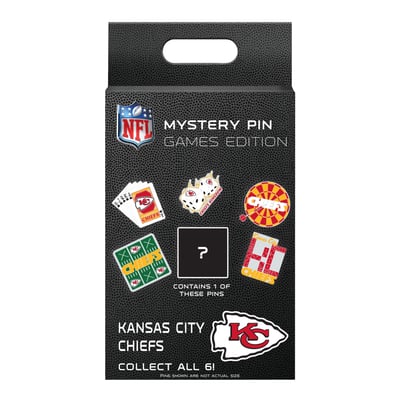 Kansas City Chiefs WinCraft Series 1 Game Night Mystery Pin