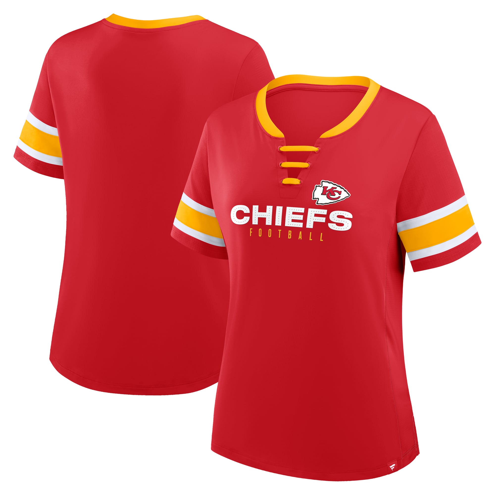 Women's Fanatics Red Kansas City Chiefs Plus Size Red Zone Athena Lace ...