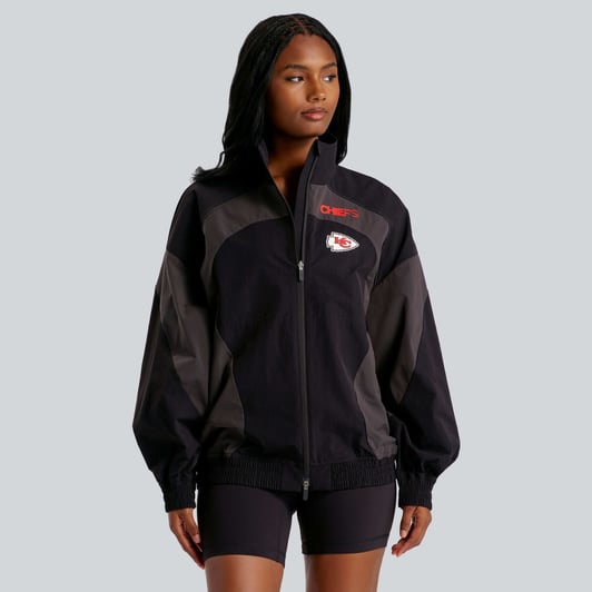 Kansas City Chiefs lululemon Women's Ventilated Oversized Track Jacket - Black