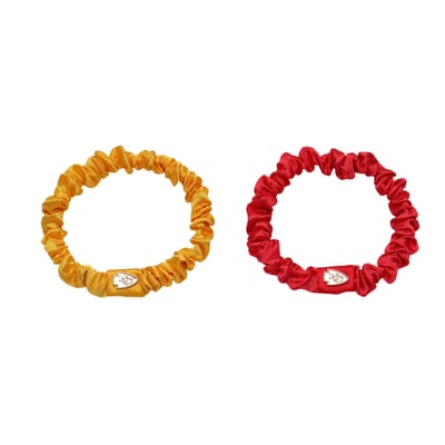  Kansas City Chiefs LUV AJ Women's Mini Silk Scrunchie Set