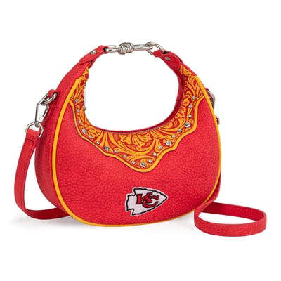 Kansas City Chiefs Montana West Women's Crescent Shoulder Bag