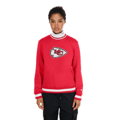 Kansas City Chiefs New Era Women's Sport Classics Turtleneck - Red