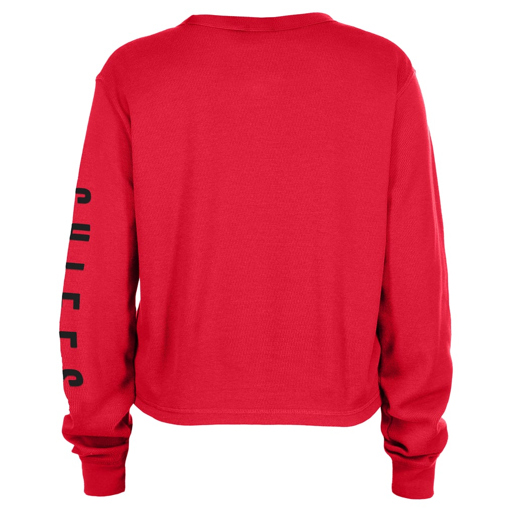Women's New Era Red Kansas City Chiefs Sport Night Thermal Long Sleeve ...