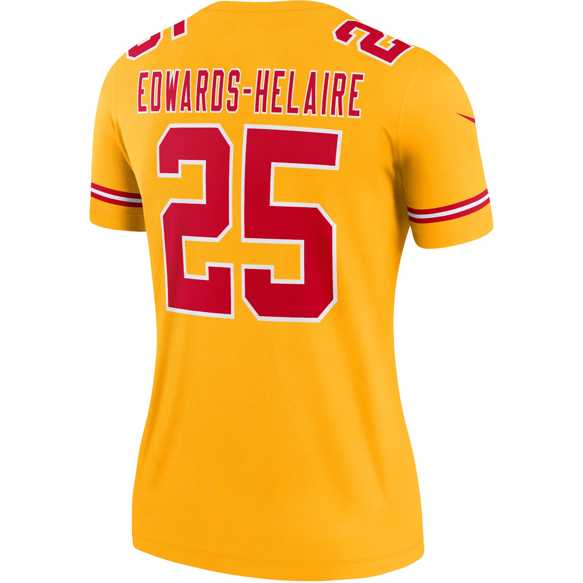 Women's Nike Clyde Edwards-Helaire Gold Kansas City Chiefs