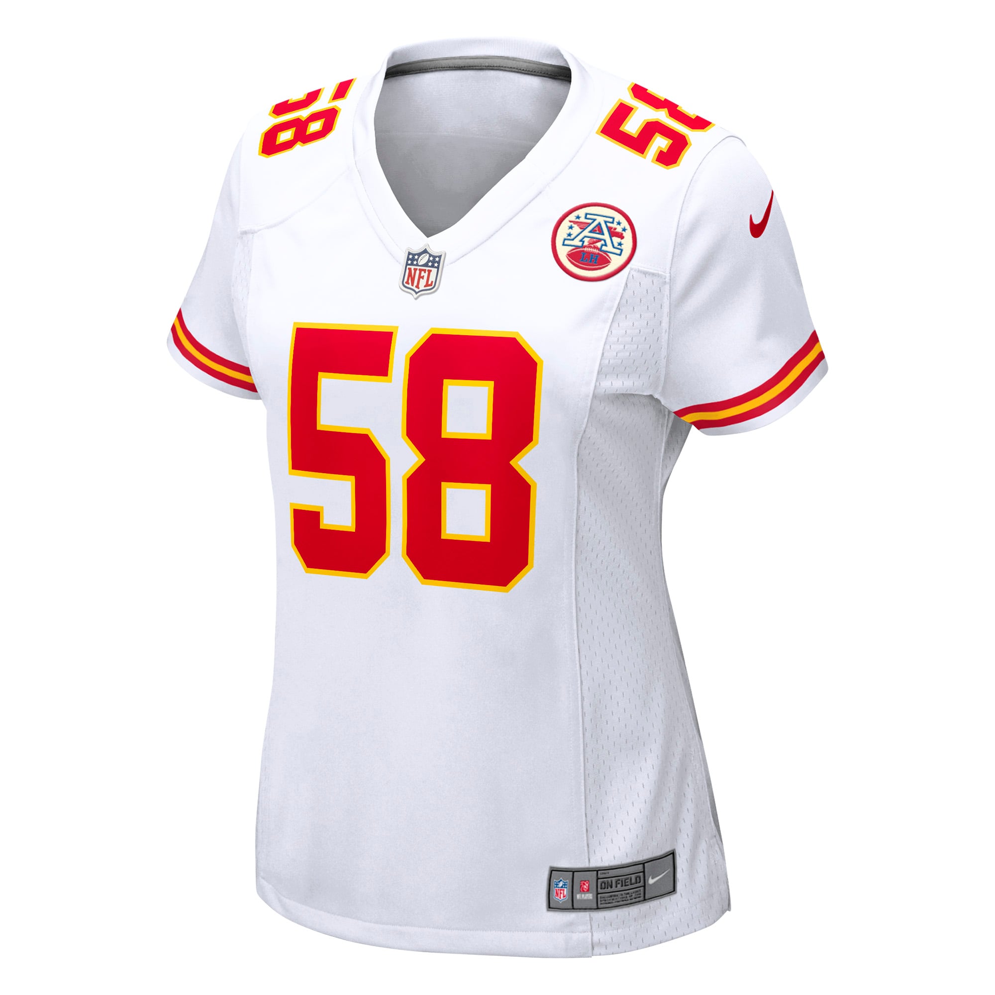 Women's Nike Derrick Thomas White Kansas City Chiefs Retired Game