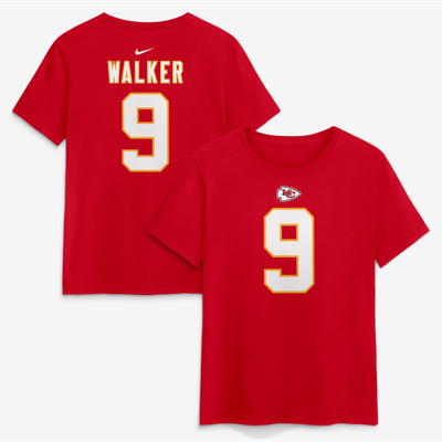 Kenneth Walker III Kansas City Chiefs Nike Women's Name & Number T-Shirt - Red