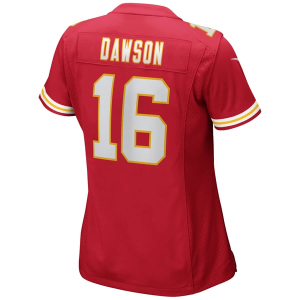 Unsigned Custom Len Dawson Kansas City Chiefs Football Jersey – Red – Sewn – Sizes S To 3XL