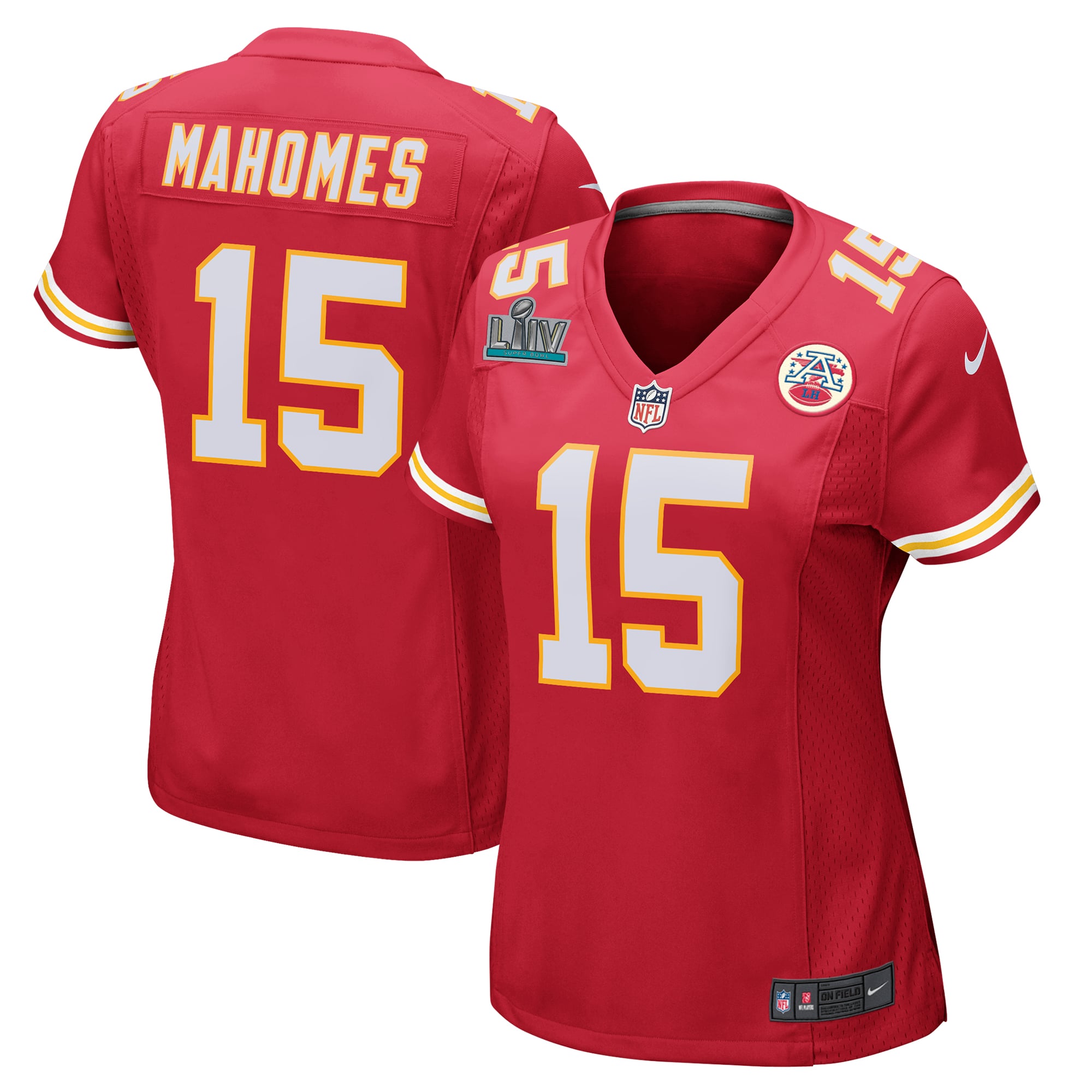 Women's Kansas City Chiefs Patrick Mahomes Nike Red Super Bowl LIV