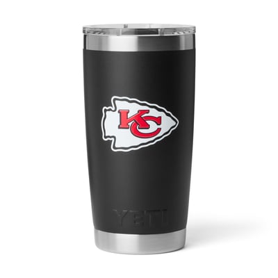 Kansas City Chiefs YETI 20oz. Fandom Rambler Tumbler
