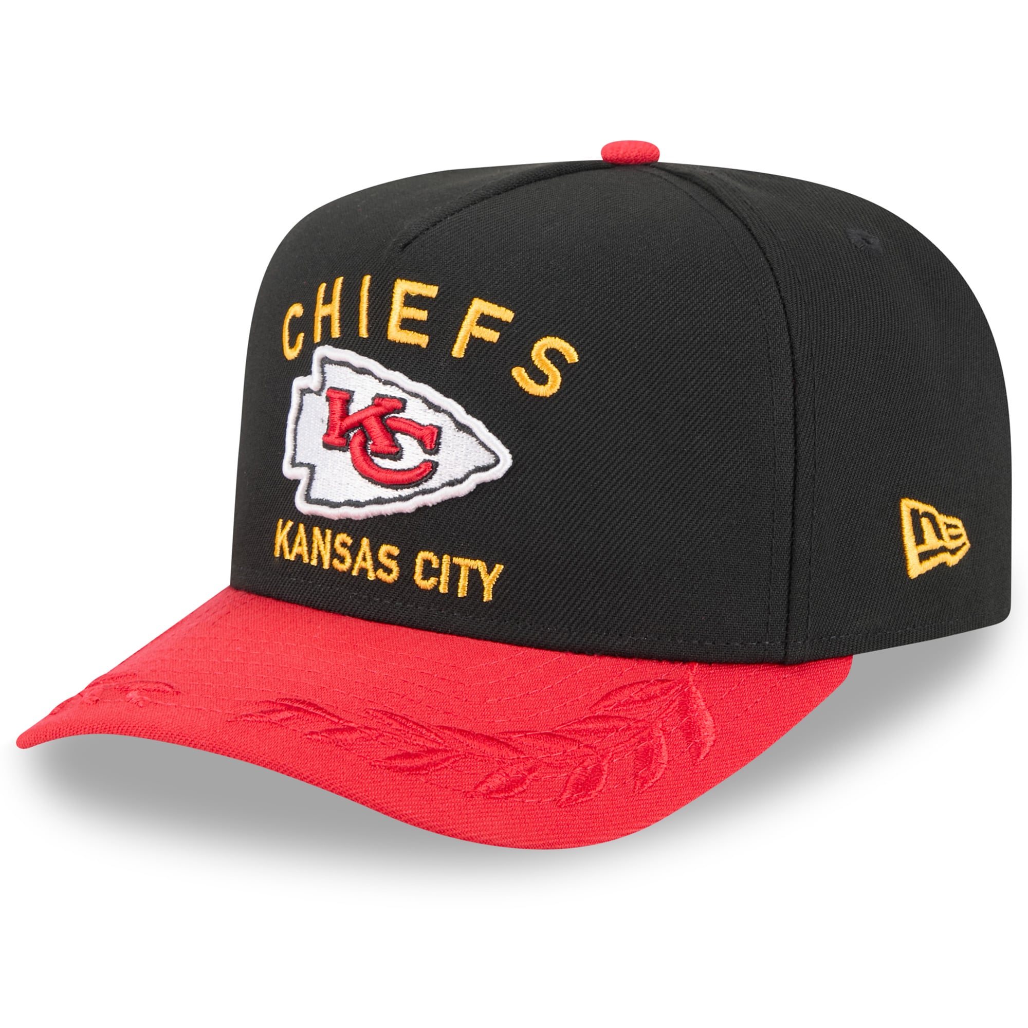 Youth New Era Black/Red Kansas City Chiefs 2025 NFL Draft A  display picture 3