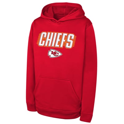 Kansas City Chiefs Outerstuff Youth Sack Party Performance Hoodie - Red