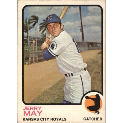 1973 O-Pee-Chee #558 Jerry May