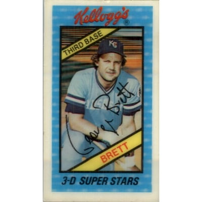1980 Kellogg's #9 George Brett