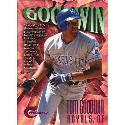 1997 Circa Rave #295 Tom Goodwin