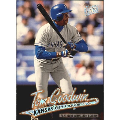 1997 Ultra Platinum Medallion #395 Tom Goodwin