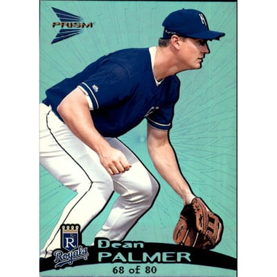 1999 Pacific Prism Holographic Blue #73 Dean Palmer