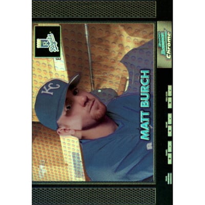 2000 Bowman Chrome Retro/Future Refractors #439 Matt Burch