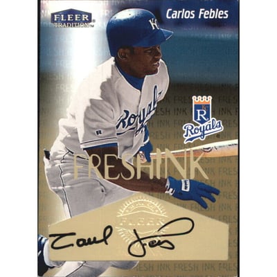 2000 Fleer Tradition Fresh Ink #10 Carlos Febles