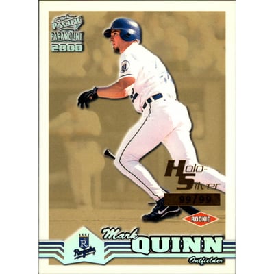 2000 Paramount Holographic Silver #112 Mark Quinn