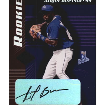 2001 Leaf Limited #303 Angel Berroa AU/500 RC