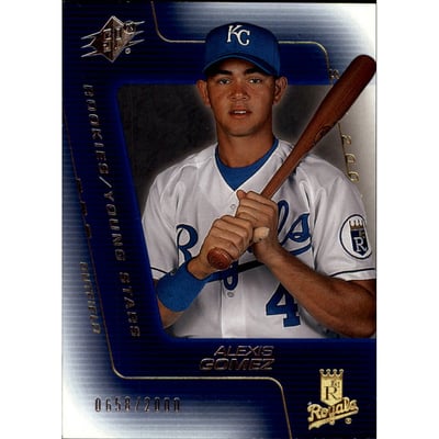 2001 SPx #102 Alexis Gomez YS RC