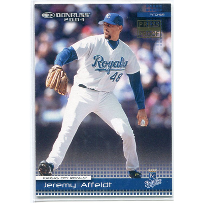 2004 Donruss Press Proofs Gold #128 Jeremy Affeldt