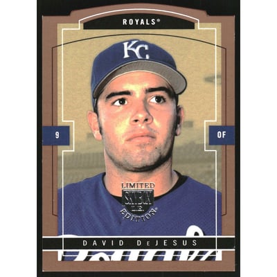 2004 SkyBox LE Photographer Proof #132 David DeJesus PR
