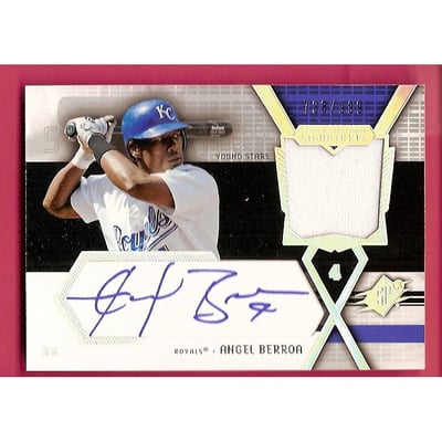2004 SPx Swatch Supremacy Signatures Young Stars #AB Angel Berroa