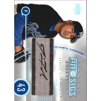 2004 UD Diamond Pro Sigs #188 Jaime Cerda AU