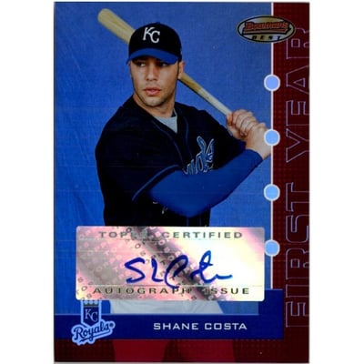 2005 Bowman's Best Red #143 Shane Costa FY AU