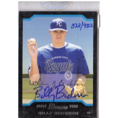 2006 Bowman Originals Buyback Autographs #100 Billy Buckner 04 BDP/432 E