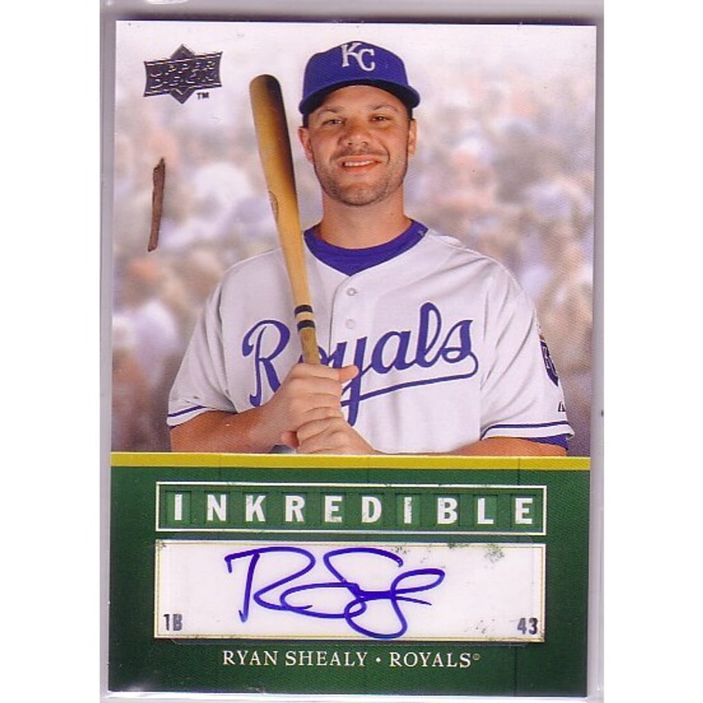 2008 Upper Deck Inkredible #RS Ryan Shealy