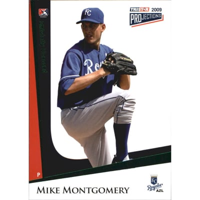 2009 TRISTAR PROjections Green #250 Mike Montgomery