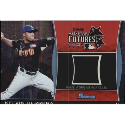 2011 Bowman Draft Future's Game Relics #KH Kelvin Herrera
