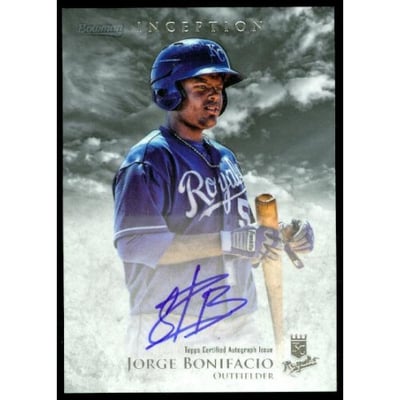2013 Bowman Inception Prospect Autographs #JBO Jorge Bonifacio