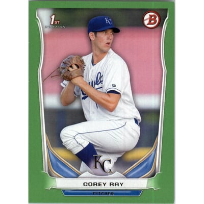2014 Bowman Draft Green #DP129 Corey Ray