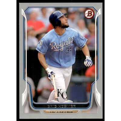 2014 Bowman Silver #188 Eric Hosmer